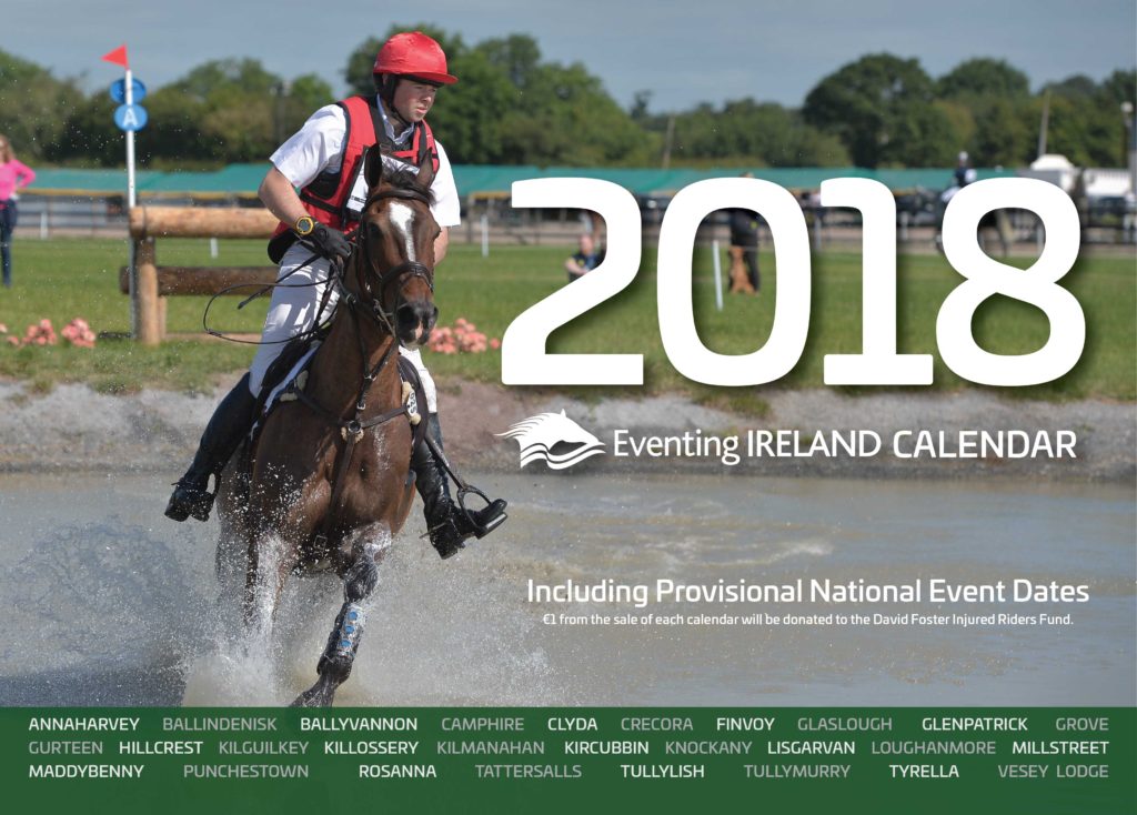 Eventing Ireland Calendar 2018