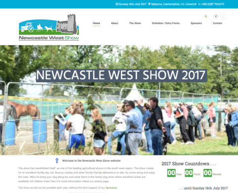 Newcastlewest Show Website